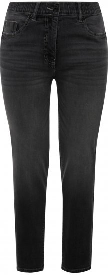 Ulla Popken Push Up Stretch Fit Jeans Blue - Jeansy & Spodnie w Dużych Rozmiarach – Plus Size - 
