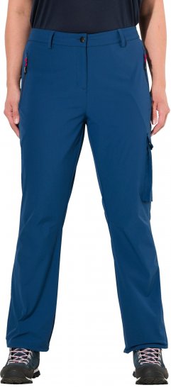 Ulla Popken Anti Mosquito Quick Dry Pants Deep Aqua - Jeansy & Spodnie w Dużych Rozmiarach – Plus Size - 