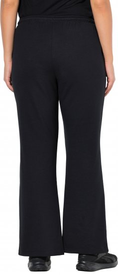 Ulla Popken Tracksuit Pants Black - Jeansy & Spodnie w Dużych Rozmiarach – Plus Size - 