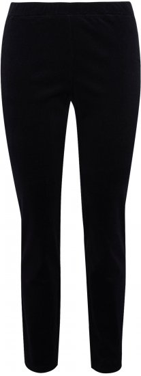 Ulla Popken Corduroy Leggings Navy - Jeansy & Spodnie w Dużych Rozmiarach – Plus Size - 