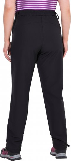 Ulla Popken Triple Function Comfort Waist Softshell Pants Black - Jeansy & Spodnie w Dużych Rozmiarach – Plus Size - 