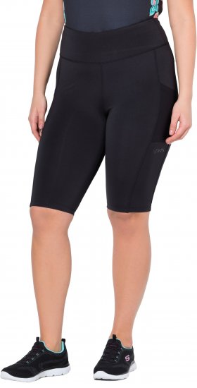 Ulla Popken Quick Drying Performance Shorts Black - Jeansy & Spodnie w Dużych Rozmiarach – Plus Size - 