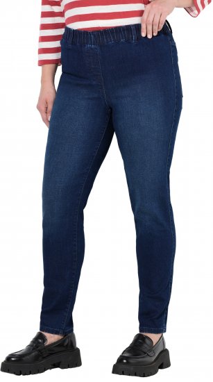 Ulla Popken Denim Jeggings Denim Blue - Jeansy & Spodnie w Dużych Rozmiarach – Plus Size - 