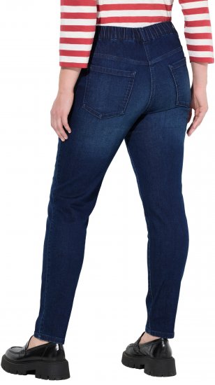 Ulla Popken Denim Jeggings Denim Blue - Jeansy & Spodnie w Dużych Rozmiarach – Plus Size - 