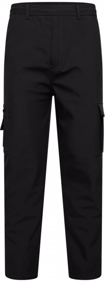 Kam Jeans 245 Soft Shell Elasticated Pants Black - Dżinsy & spodnie - Dżinsy i Spodnie - W40-W70