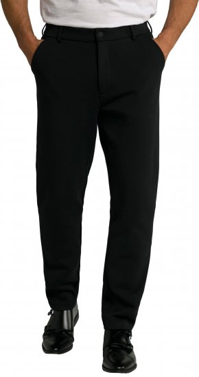 JP1880 Chino Jersey Trousers Flexnamic Black TALL - ODZIEŻ MĘSKA MT-6XLT - WYSOKIE-rozmiary
