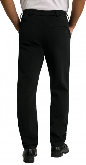 JP1880 Chino Jersey Trousers Flexnamic Black TALL - ODZIEŻ MĘSKA MT-6XLT - WYSOKIE-rozmiary