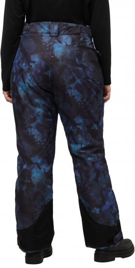 Ulla Popken Functional Trousers Ski Trousers Waterproof Velcro Closure Navy - Jeansy & Spodnie w Dużych Rozmiarach – Plus Size - 
