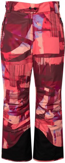 Ulla Popken Ski Pants Waterproof Velcro Closure Snow Gaiter Red - Jeansy & Spodnie w Dużych Rozmiarach – Plus Size - 