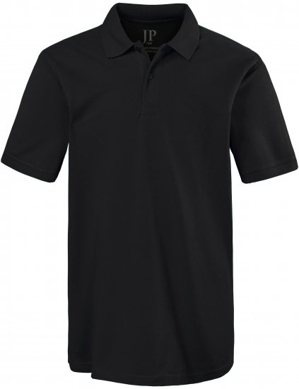 JP1880 Basic Sporty Classic Polo Shirt Short Sleeve Black TALL - TALL koszulki polo - 