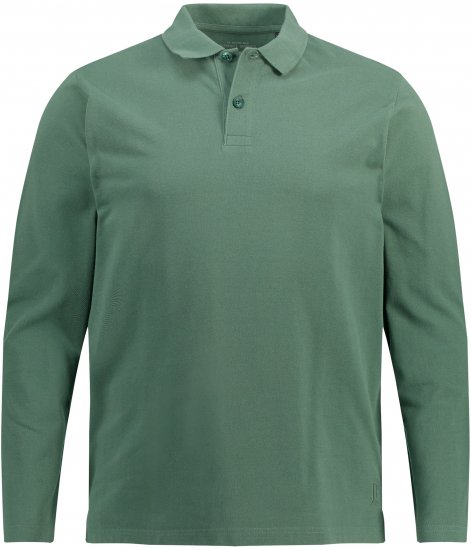 JP1880 Polo Shirt Long Sleeve Pique Cactus - Koszulki polo - Koszulki Polo 2XL-8XL