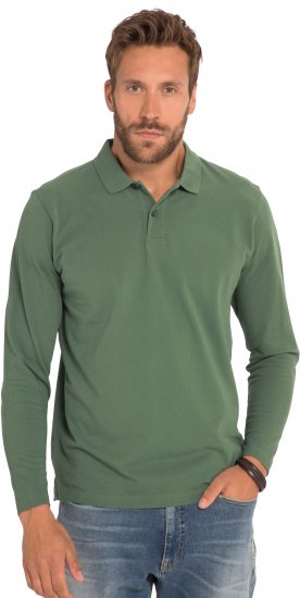 JP1880 Polo Shirt Long Sleeve Pique Cactus - Koszulki polo - Koszulki Polo 2XL-8XL