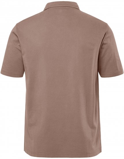 JP1880 Polo Shirt Short Sleeve Pique Vintage Brown - Koszulki polo - Koszulki Polo 2XL-8XL
