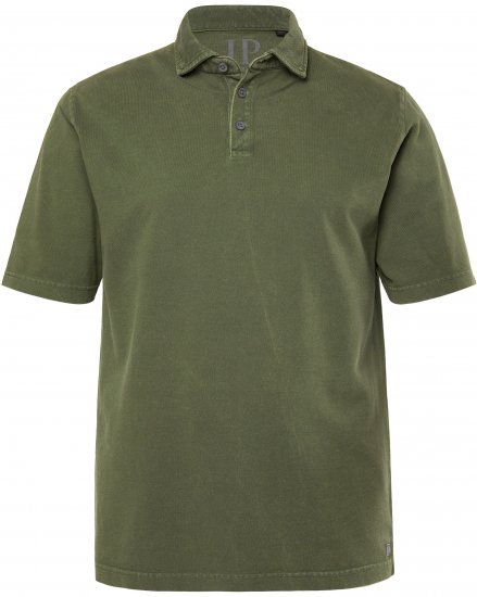JP1880 Polo Shirt Short Sleeve Pique Vintage Green - Koszulki polo - Koszulki Polo 2XL-8XL