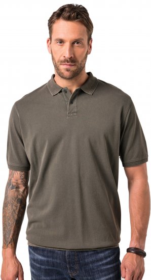 JP1880 Polo Shirt Pique Vintage Mocha - Koszulki polo - Koszulki Polo 2XL-8XL