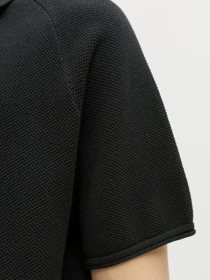 Jack & Jones Hill Koszulka Polo Z Krótkim Rękawem Czarna - Koszulki polo - Koszulki Polo 2XL-8XL