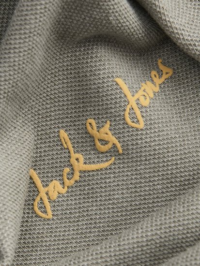 Jack & Jones Blaze Short Sleeve Polo Grey - Koszulki polo - Koszulki Polo 2XL-8XL