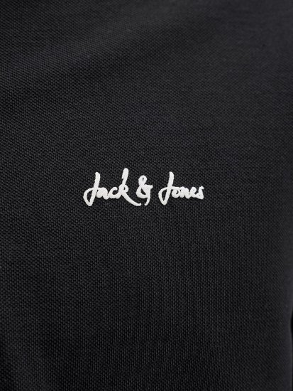 Jack & Jones Blaze Short Sleeve Polo Black - Koszulki polo - Koszulki Polo 2XL-8XL