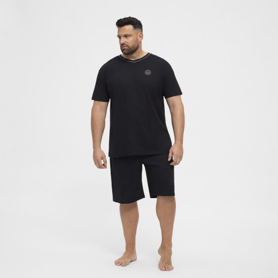 North Latitude Pyjama Shorts Black - Piżamy/Odzież domowa - Piżamy/Odzież domowa 2XL-10XL