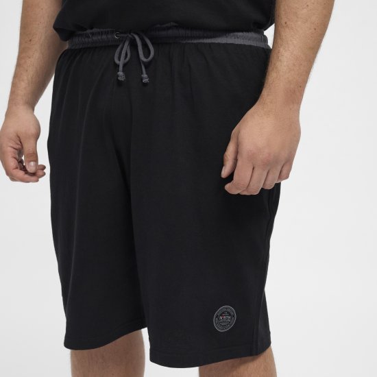 North Latitude Pyjama Shorts Black - Piżamy/Odzież domowa - Piżamy/Odzież domowa 2XL-10XL