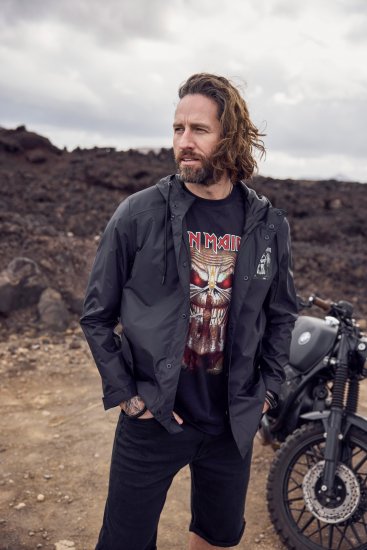 JP1880 Iron Maiden Rain Jacket Black - Odzież sportowa - Odzież sportowa 2XL-10XL