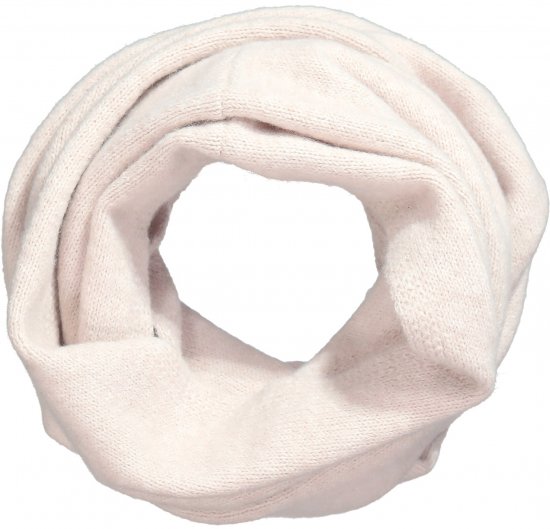 Ulla Popken Knit Infinity Scarf Pastel Pink - Akcesoria - 