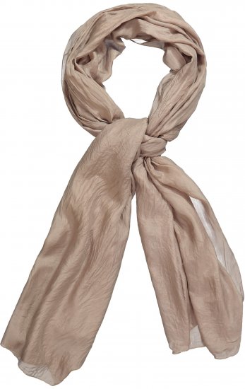 Ulla Popken Silk Scarf Camel - Akcesoria - 