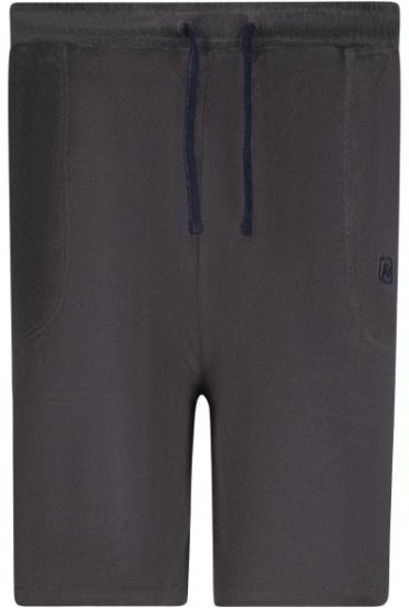 Adamo Terry Shorts Dark Grey - Wszystkie ubrania - Odzież męska duże rozmiary