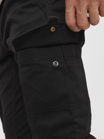 Jack & Jones Paul Flake Cargo Pants Black - Dżinsy & spodnie - Dżinsy i Spodnie - W40-W70