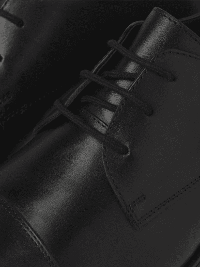 Jack & Jones Raymond Leather Shoes Anthracite - Buty męskie 40-52 - 