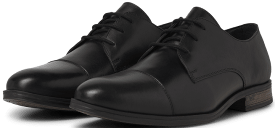 Jack & Jones Raymond Leather Shoes Anthracite - Buty męskie 40-52 - 