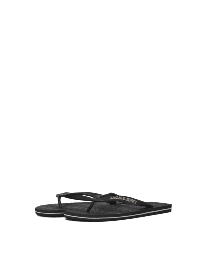 Jack & Jones Basic Flip Flop Slippers Anthracite - Buty męskie 40-52 - 