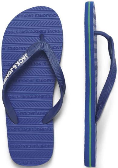 Jack & Jones Basic Flip Flop Slippers Blue Quartz - Buty męskie 40-52 - 