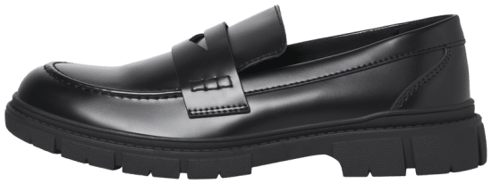 Jack & Jones Baker Loafers Anthracite - Buty męskie 40-52 - 
