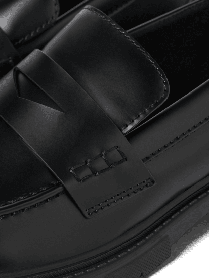 Jack & Jones Baker Loafers Anthracite - Buty męskie 40-52 - 
