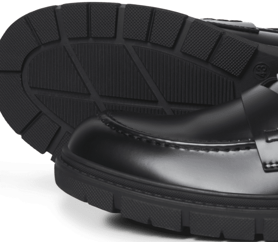 Jack & Jones Baker Loafers Anthracite - Buty męskie 40-52 - 