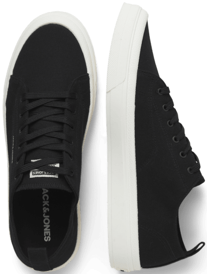 Jack & Jones Bayswater Canvas Sneakers Anthracite - Buty męskie 40-52 - 