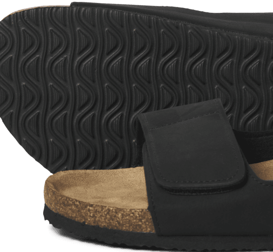 Jack & Jones Central Strap Sandals Anthracite - Buty męskie 40-52 - 