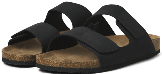 Jack & Jones Central Strap Sandals Anthracite - Buty męskie 40-52 - 