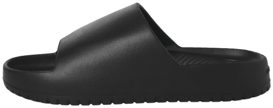 Jack & Jones Ripple Moulded Slider Slippers Anthracite - Buty męskie 40-52 - 