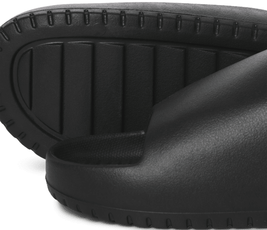 Jack & Jones Ripple Moulded Slider Slippers Anthracite - Buty męskie 40-52 - 
