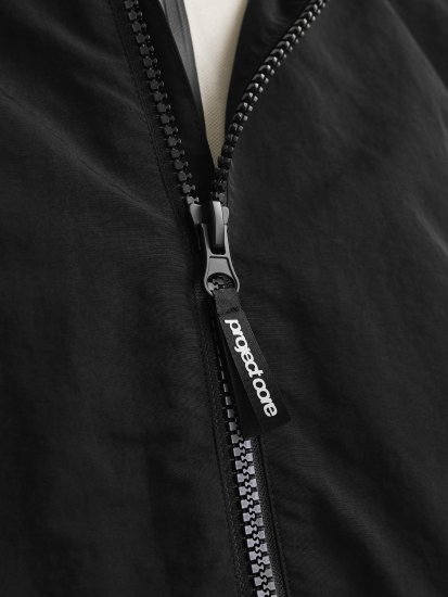 Jack & Jones Union Shell Jacket Black - Kurtki Męskie Duże Rozmiary - Kurtki Duże rozmiary 2XL-8XL