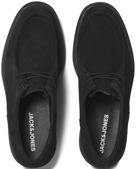 Jack & Jones Austin Suede Moc Black - Buty męskie 40-52 - 