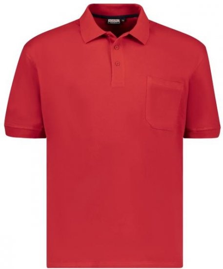 Adamo 139311 Poloshirt RF Red - Koszulki polo - Koszulki Polo 2XL-8XL