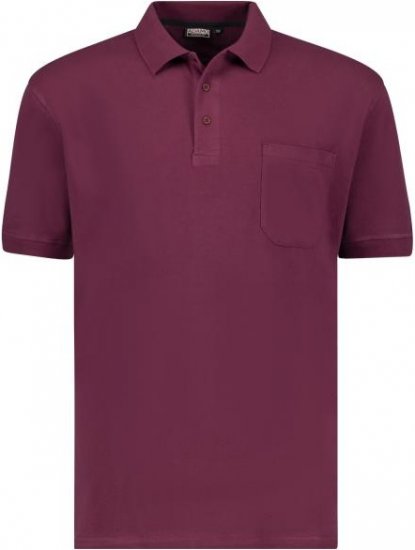 Adamo 139311 Poloshirt RF Blackberry Red - Koszulki polo - Koszulki Polo 2XL-8XL