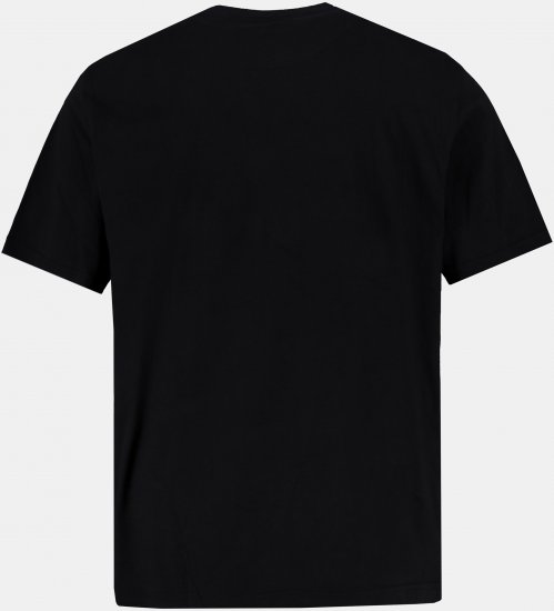 JP1880 Rolling Stones Graphic Comfort Fit Band T-Shirt Black - Koszulki - T-shirty meskie Duże Rozmiary - 2XL-14XL