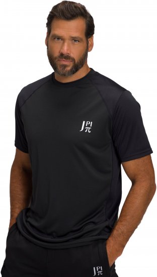 JP1880 FLEXNAMIC® QuickDry Tennis T-Shirt Black - Odzież sportowa - Odzież sportowa 2XL-10XL