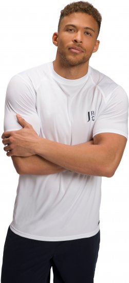 JP1880 QuickDry CoreFit Tennis T-Shirt White - Odzież sportowa - Odzież sportowa 2XL-10XL