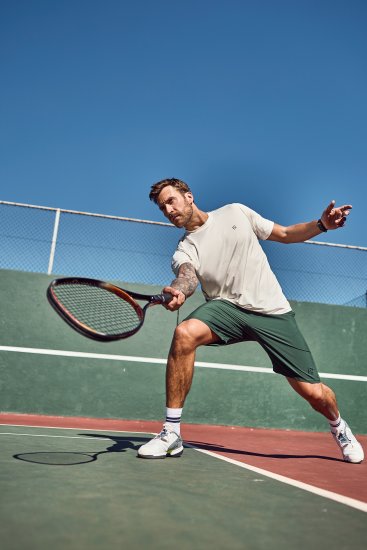 JP1880 QuickDry Tennis Shorts Green - Odzież sportowa - Odzież sportowa 2XL-10XL