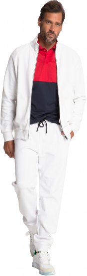 JP1880 Tennis Sweatshirt Snow White - Odzież sportowa - Odzież sportowa 2XL-10XL